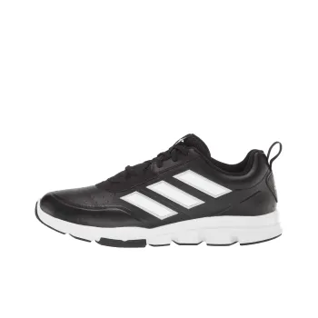 Adidas Cushioning Breathable Low Top Running Shoes Men's Black