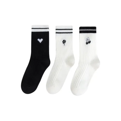 AUGUST Women's Mid Calf Socks