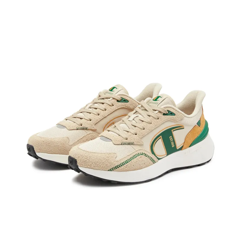 Champion Anti-Slip Wear-Resistant Running Shoes Men's Khaki-2