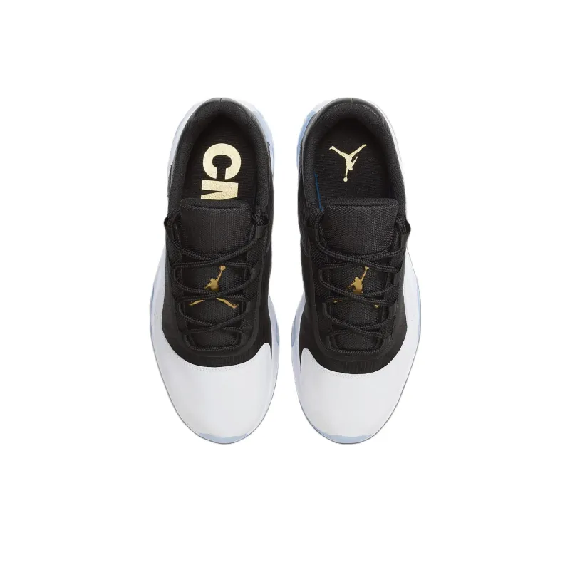 Jordan 11 CMFT Low 'Black White Gold'-2