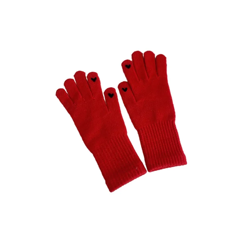 J W Knit Gloves Women's-1