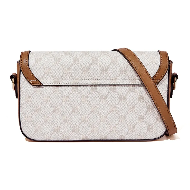 RED DRAGONFLY PVC Small Square Bag, Crossbody Bag, Shoulder Bag Regular Women's Ecru-1