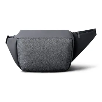 KORIN Polyester Messenger Bag Sling Bags Shoulder Bag Crossbody Bag Regular Unisex Noble Black/Vibrant Grey