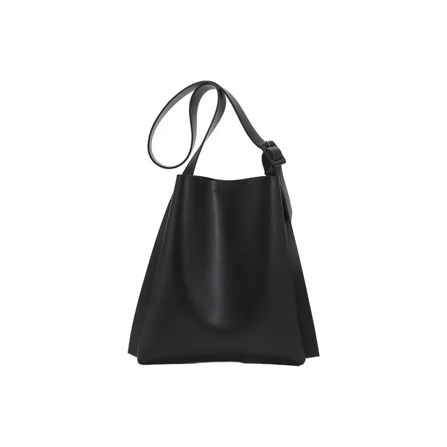 JANE KLAIN Synthetic Leather Shoulder Bag Crossbody Bag Regular Women's Brown/Ecru/Khaki/Black-10