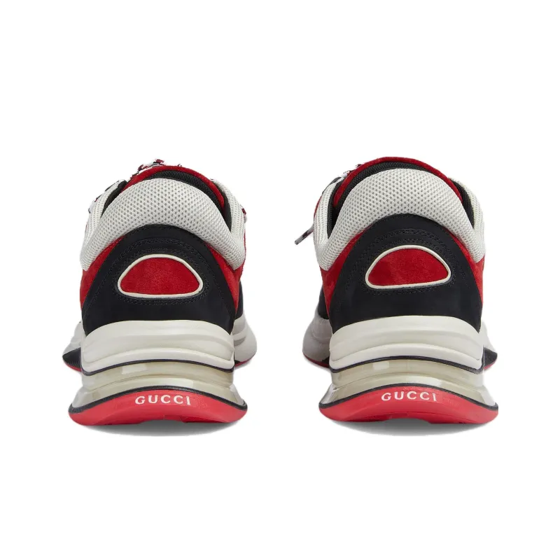 GUCCI Run Sneaker 'Black White Red'-4