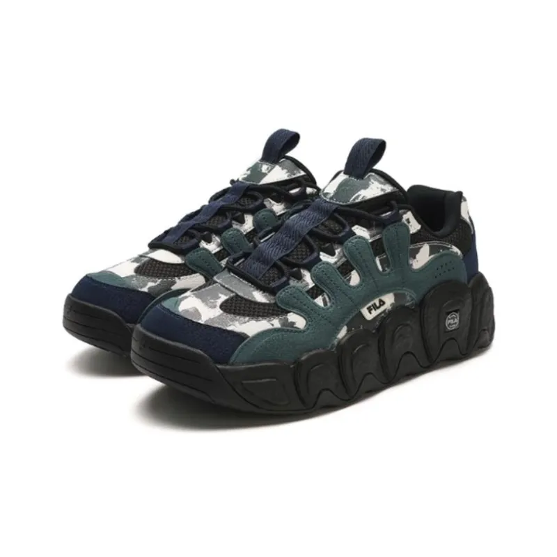 FILA X Croissant Etudes Chunky 'Green Black'-2