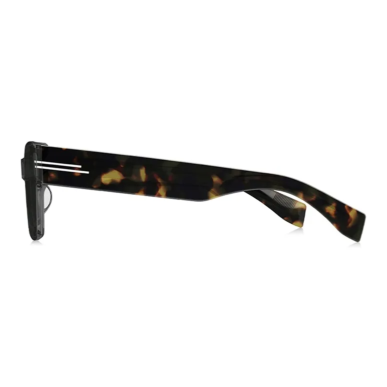BOLON Plate Frame Rectangular Sunglasses Unisex Real Rock Gray Frame-7