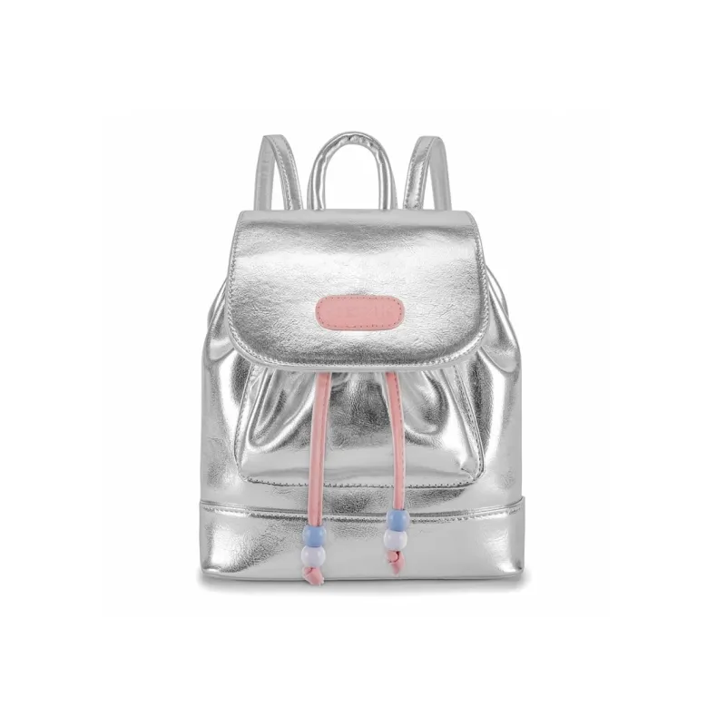 NOMK PU One Shoulder Bucket Bag Backpack Regular Women's Multicolor-1