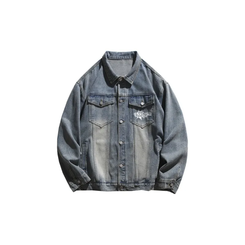 Poshbrain Denim Jackets Unisex-3