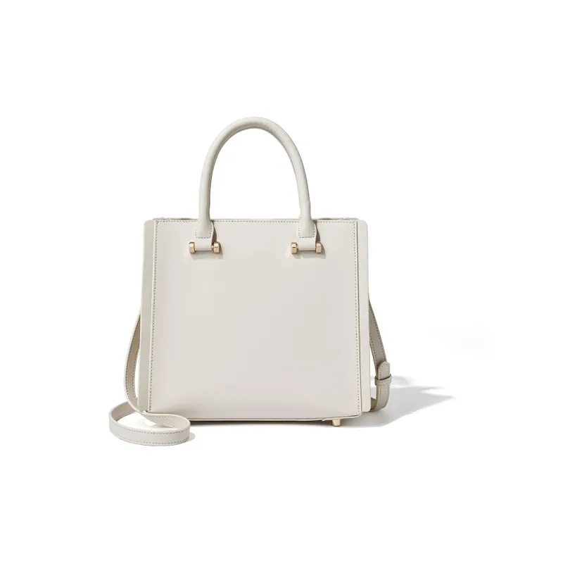 RED DRAGONFLY Microfiber Synthetic Leather Shoulder Bag, Crossbody Bag, Handbag Tubas Women's White-2