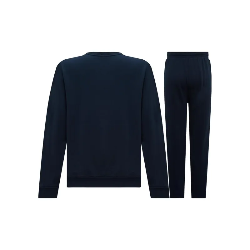EMPORIO ARMANI FW23 Casual Sportswear Men's Navy Blue-1