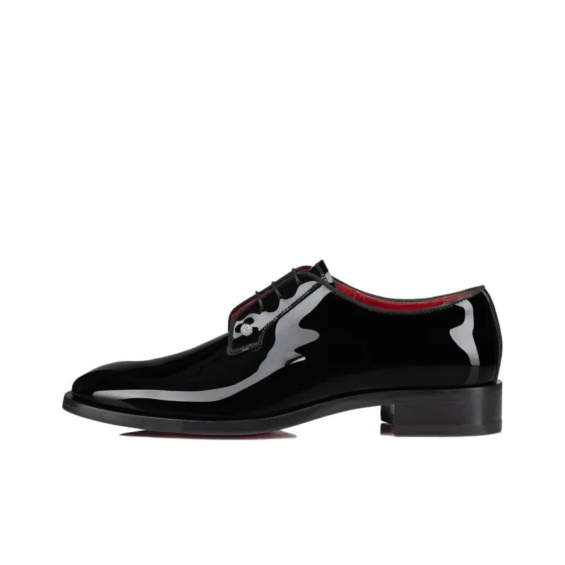 Christian Louboutin Chambeliss Night Strass Derby Shoes-0