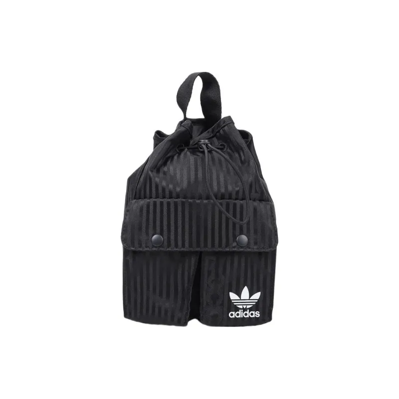 Adidas Originals Polyester Bucket Bag Backpack Regular Unisex Black-3