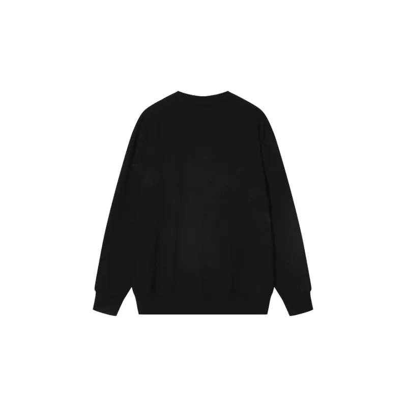 TCH Knitwear Unisex Black With Silver Logo-1
