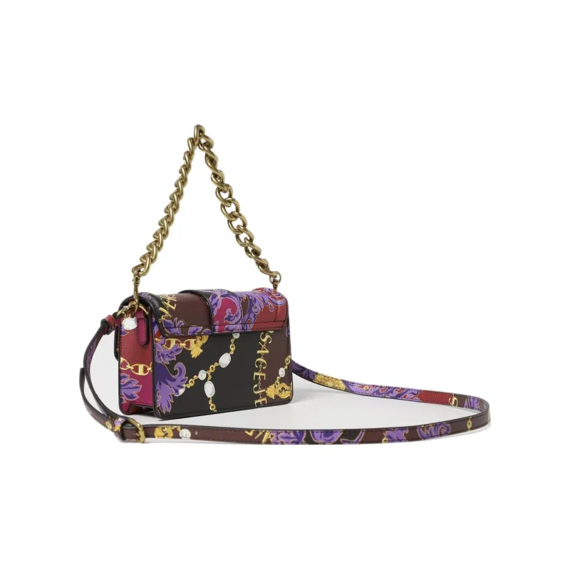 VERSACE JEANS COUTURE Chain Couture Faux leather Crossbody Bag-3