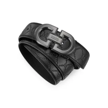 FAIRWHALE Top Grain Cow Leather Belts Men's Width 3.5CM