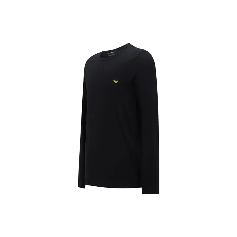 EMPORIO ARMANI FW23 T Shirt Men's Black-2
