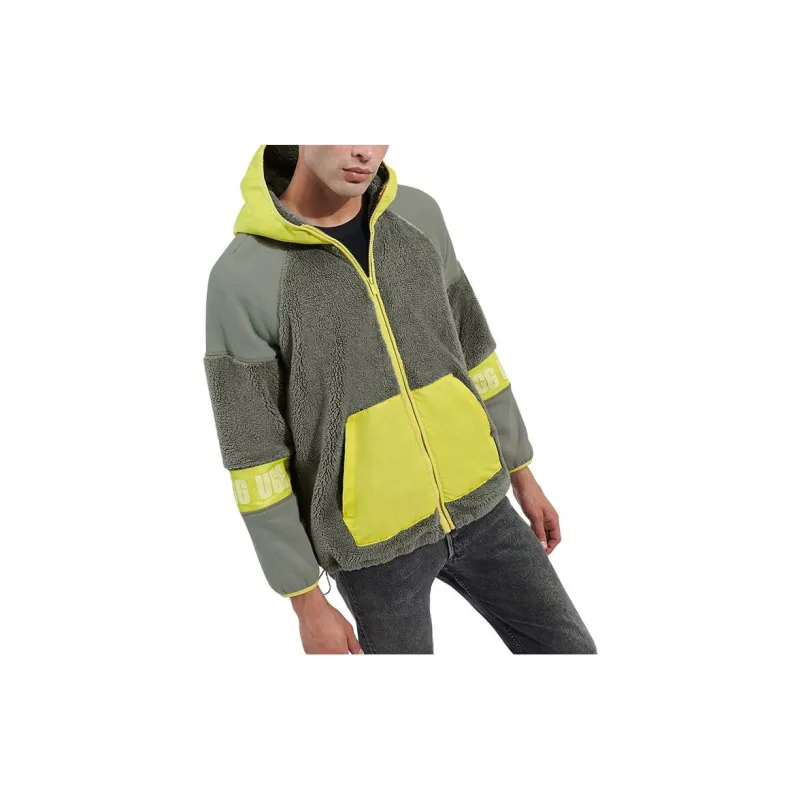 UGG FW23 Jackets Coats Unisex Green-3