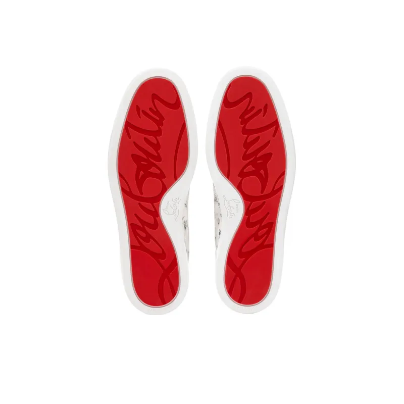 Christian Louboutin Louis Junior Spikes Leather Sneakers-5