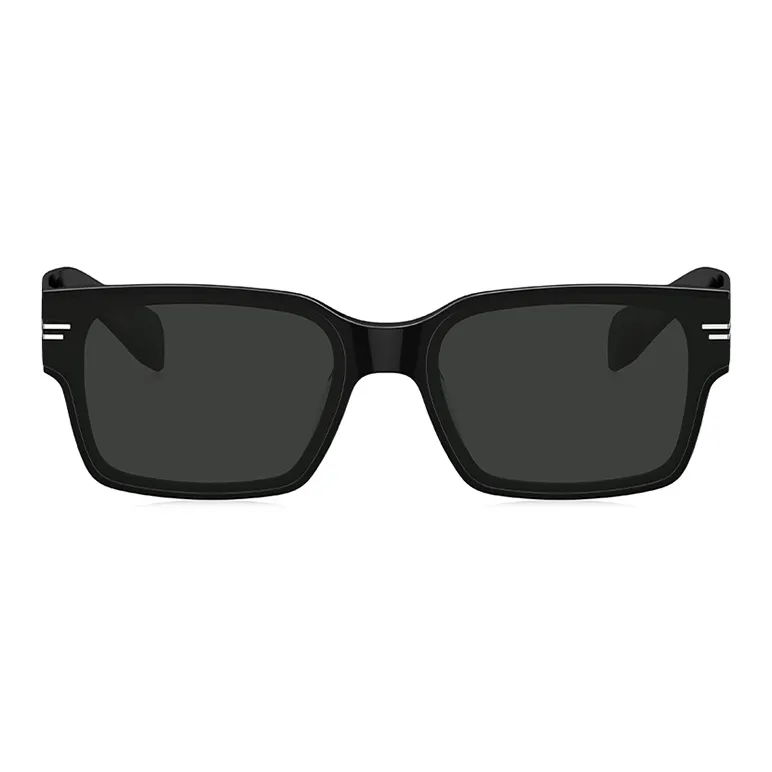 BOLON Plate Frame Rectangular Sunglasses Unisex Real Rock Gray Frame-5