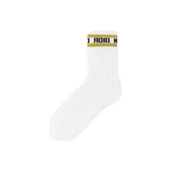 DIOR Logo Band Intarsia Knit Socks