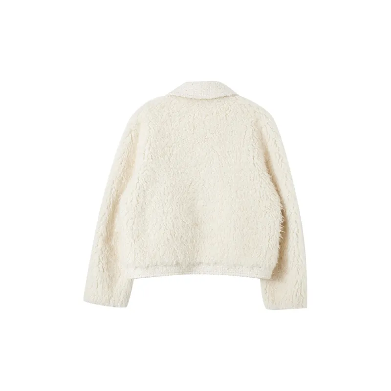 XIANGYING Furs Women's Beige-1