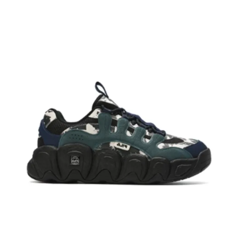 FILA X Croissant Etudes Chunky 'Green Black'-1