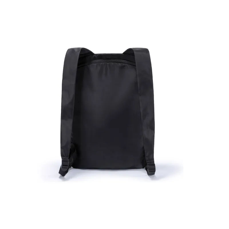 KORIN Polyester Backpack Small Size Unisex Black/Olive Green/Gray-3
