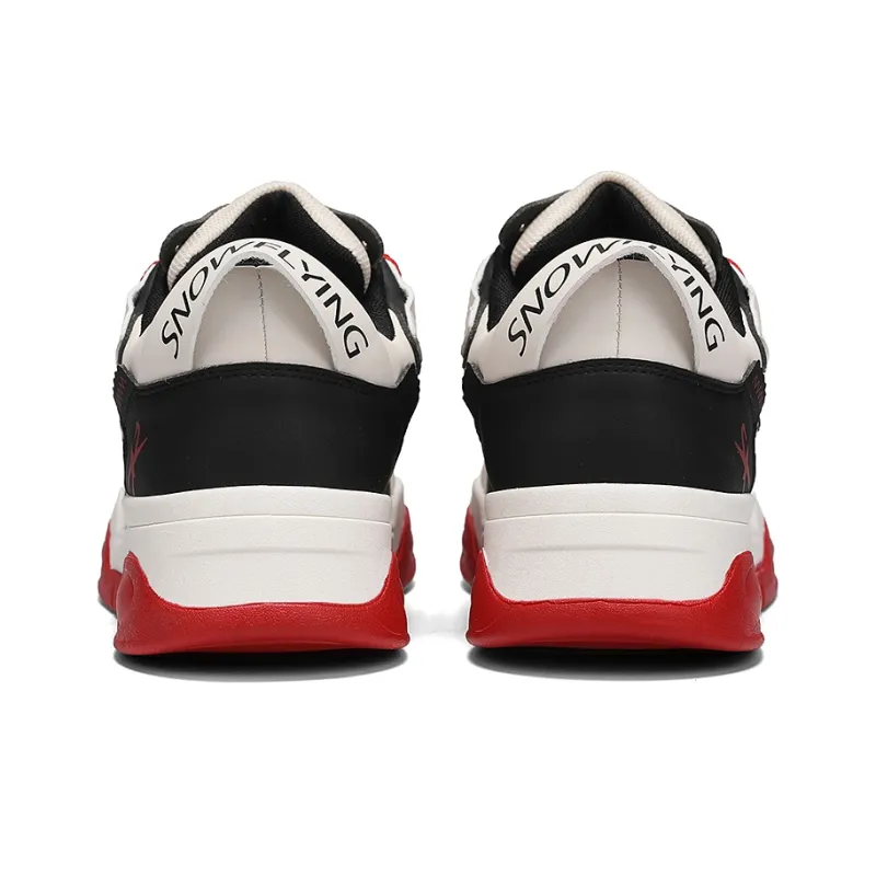 SNOW FLYING Slip Resistant Cushioning Abrasion Resistant Low Top Skateboard Shoes Men's-1