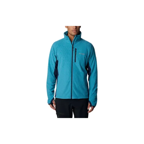 Columbia Titan Pass Jackets Men Blue