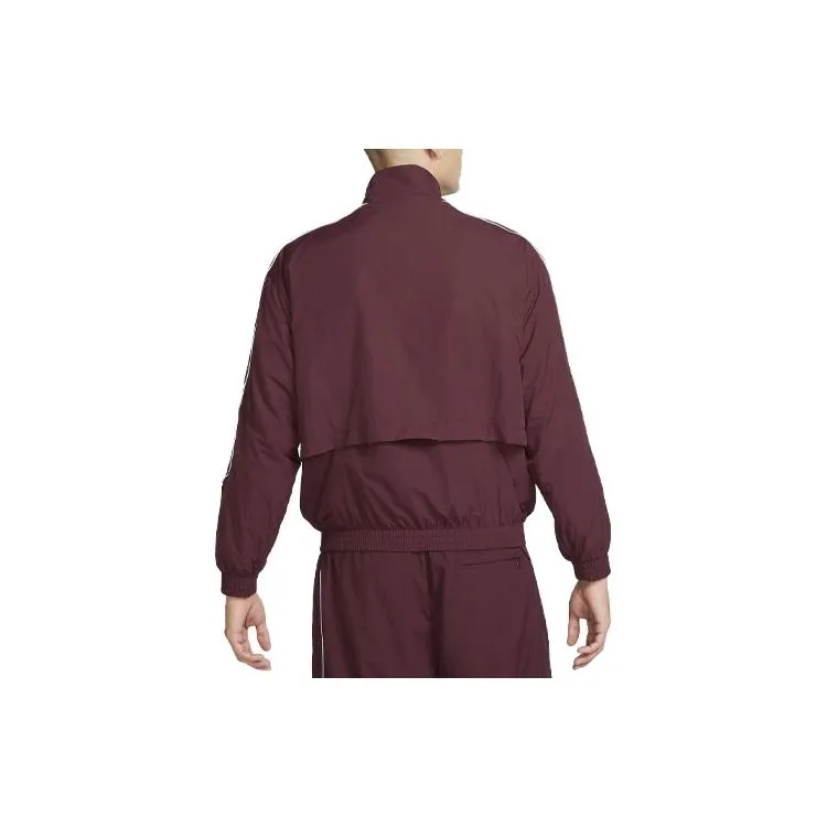 Nike Jackets Men Burgundy-2
