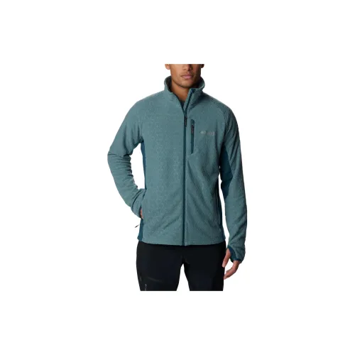 Columbia Titan Pass Jackets Men Peacock Green