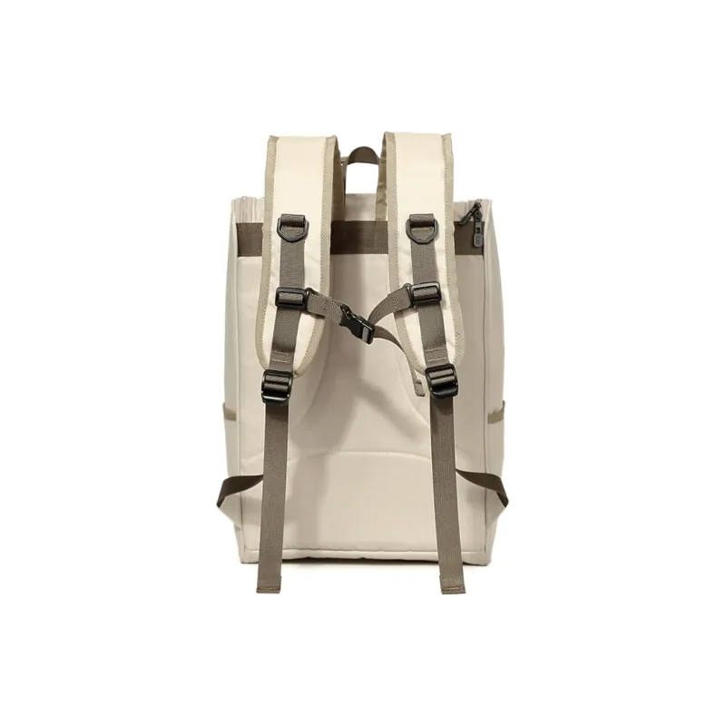 Lee Oxford Vintage Backpack Casual Bag Regular Unisex Khaki/Black-2