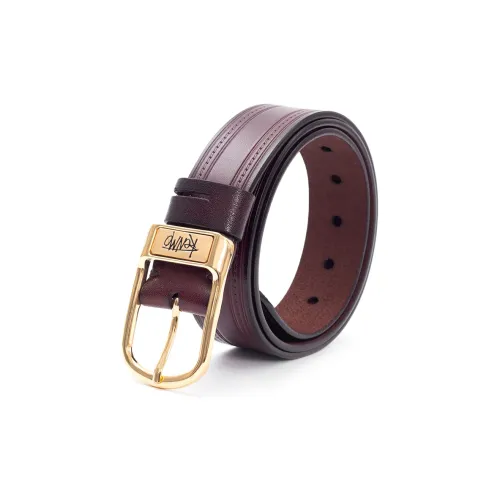 KENMO Vintage Pin Buckle Individual Trendy Cow Leather Leather Belts Men's Width  3.5cm