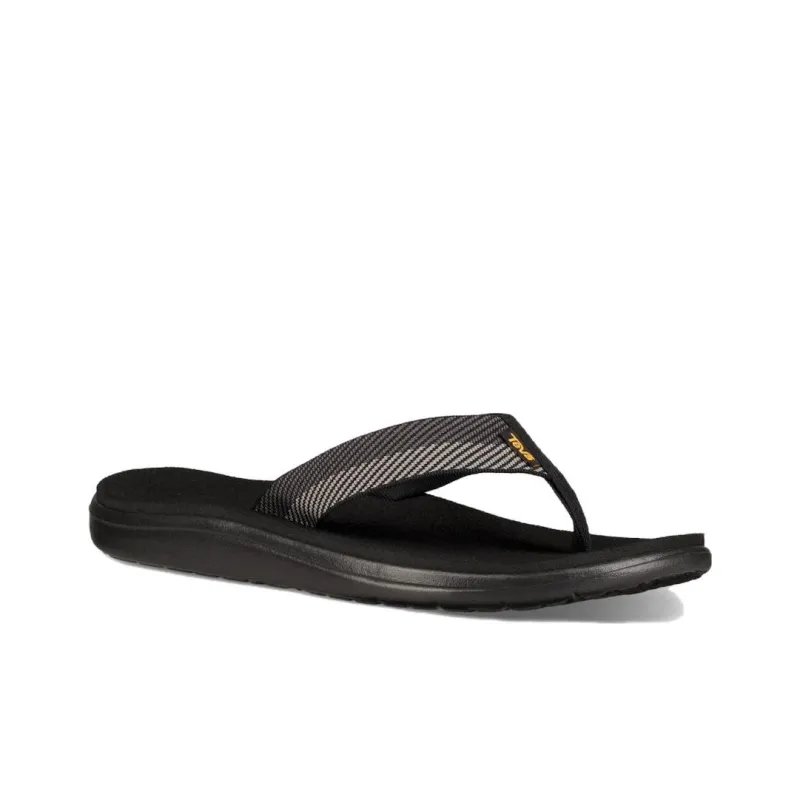 Teva Slip Resistant Flip Flops Men's Black-1