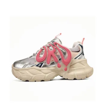 ORD Anti Slip And Wear Resistant Lightweight Low Top Chunky Sneakers Women's