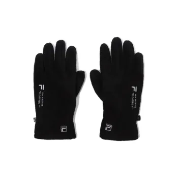 FILA Polyester Gloves Unisex Black