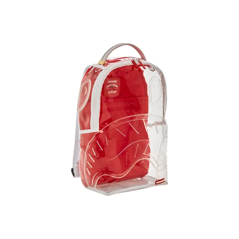 SPRAYGROUND PVC Backpack Large Size Unisex Transparent-1
