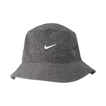 Nike Polyester Bucket Hats Unisex Gray