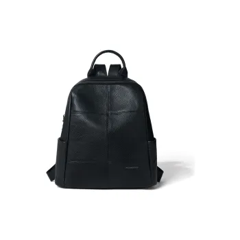 RED DRAGONFLY Cow Leather Backpack Regular Women's Black