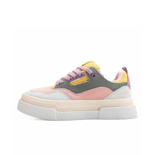 NOCOPY Skateboard Shoes Unisex Low-Top Light Pink