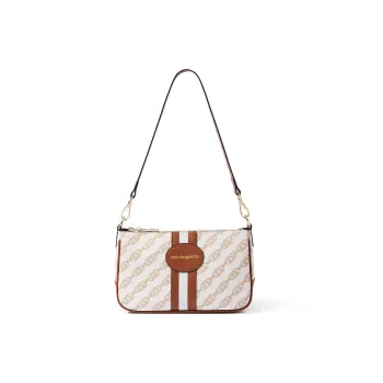 RED DRAGONFLY PVC Shoulder Bag For Women's Regular Women's Ecru