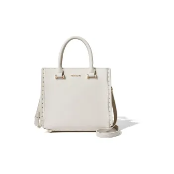 RED DRAGONFLY Microfiber Synthetic Leather Shoulder Bag, Crossbody Bag, Handbag Tubas Women's White