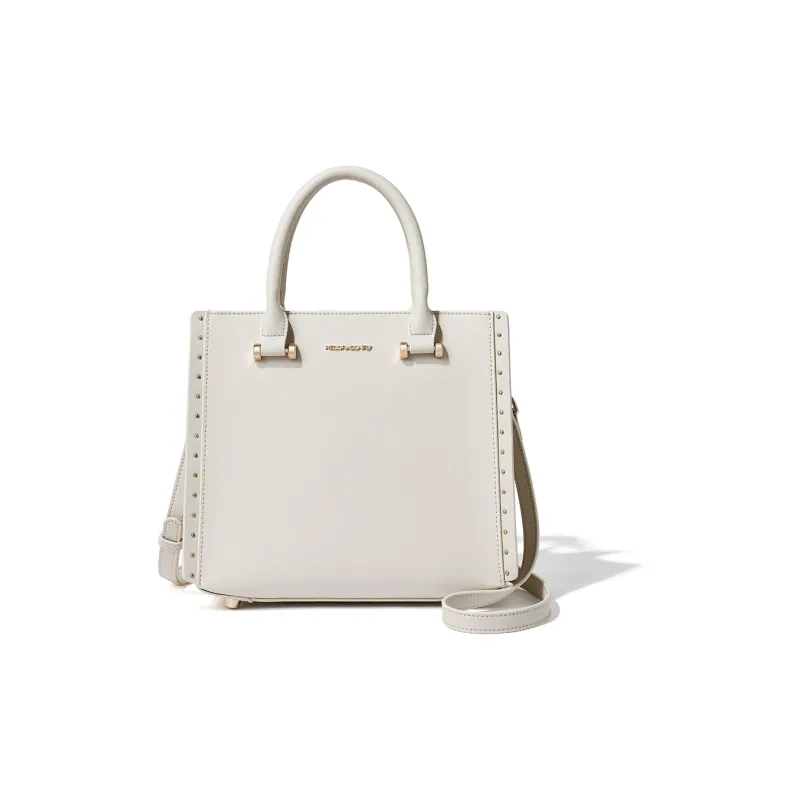RED DRAGONFLY Microfiber Synthetic Leather Shoulder Bag, Crossbody Bag, Handbag Tubas Women's White-0