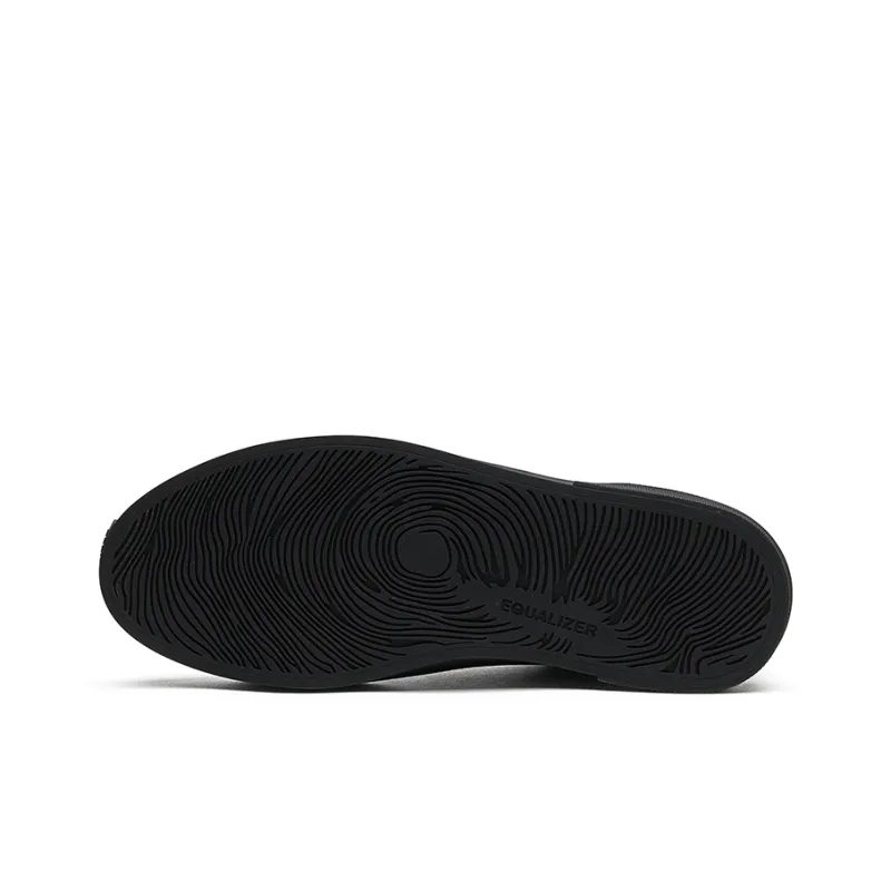 EQLZ EQUALIZER Fault 24 Lo Low Top Skateboard Shoes Unisex Black Obsidian-6
