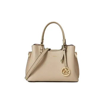 RED DRAGONFLY Cow Leather Tote Crossbody Handbag Regular Women's Apricot