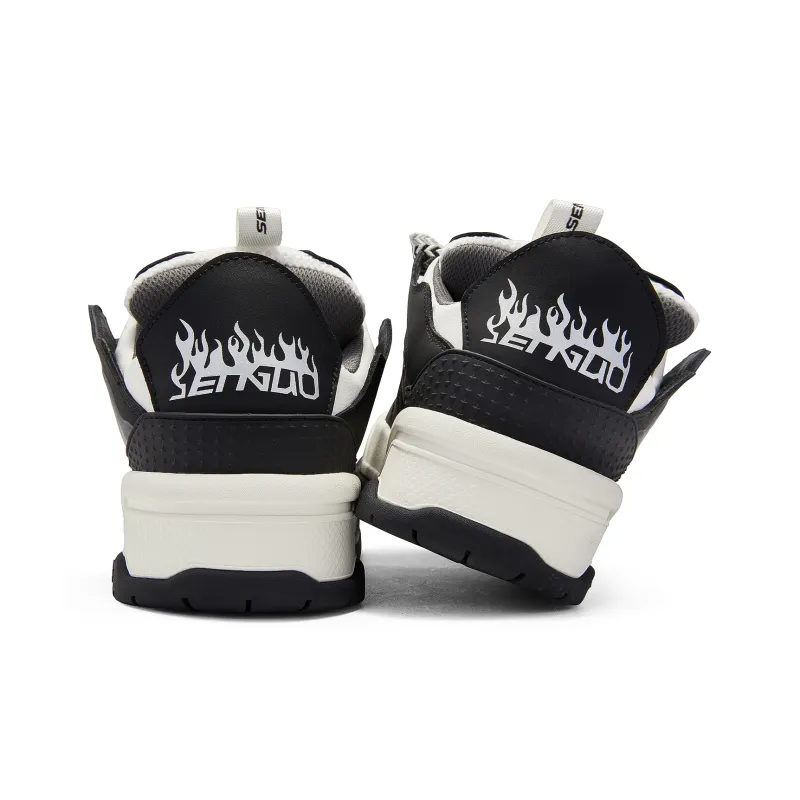 SENGUOGUO Year Of The Dragon Limited Edition Low Top Skateboard Shoes Unisex Black-3