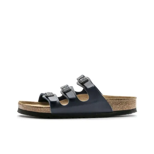 Birkenstock Slide Slippers Women's Blue Regular