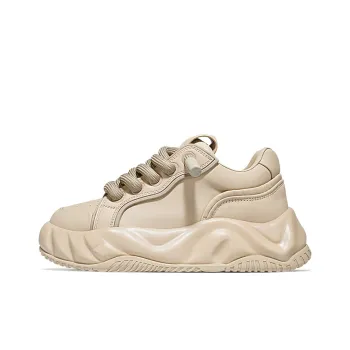 SALAXI Low Top Casual Shoes Unisex Khaki
