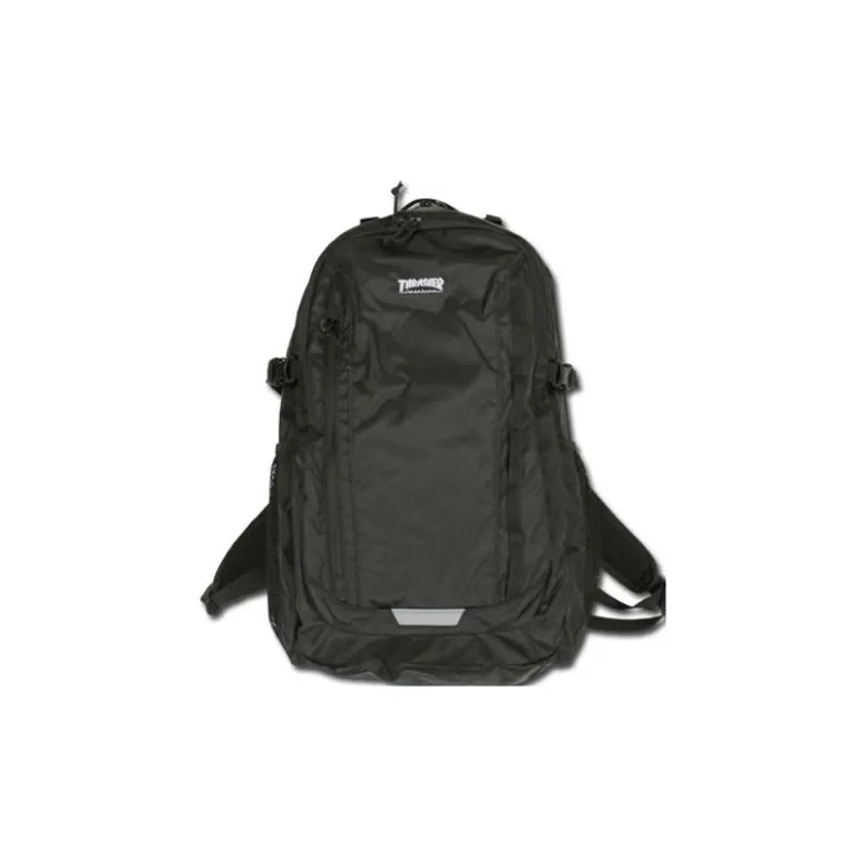 Thrasher Polyester Backpack Regular Unisex Black-0
